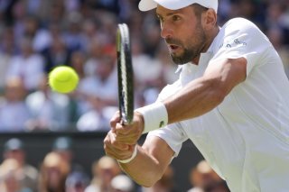 Novak Djokovic: un succès un peu laborieux jeudi à Wimbledon KEYSTONE/AP/Kirsty Wigglesworth